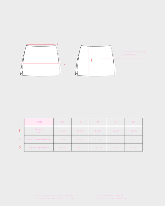 Skirt LILY - GREY