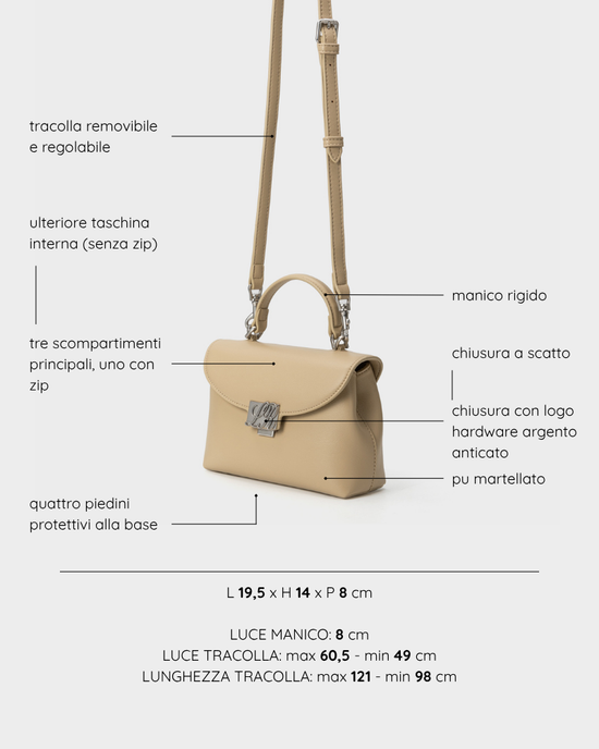 Bolso LESLIE - BEIGE