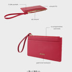 NOEMI WALLET - CHERRY