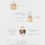 Borsa a mano MARGOT BIG BAMBOO  LE - SAND BEIGE