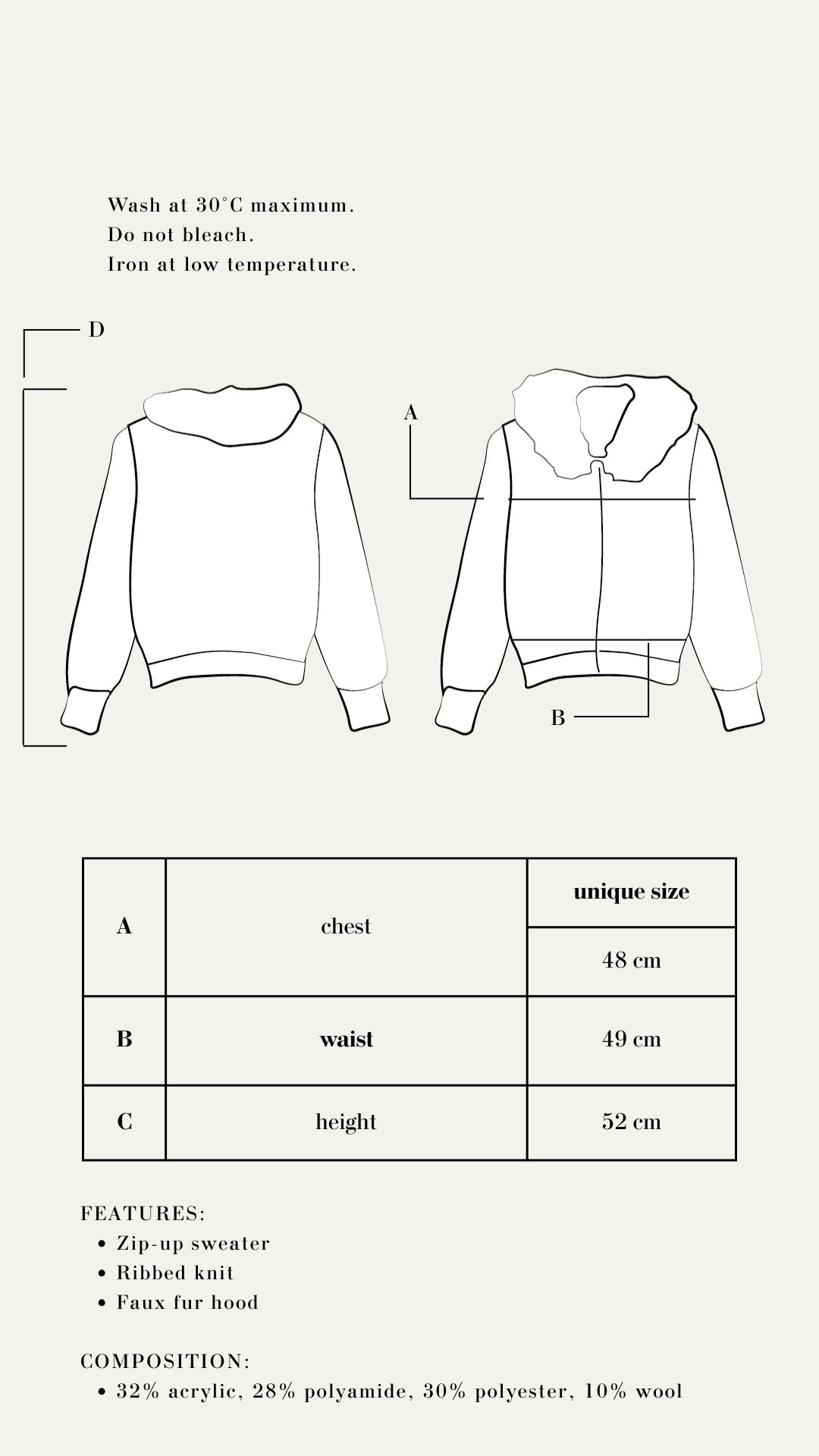 Sweater EROS DATE - BEIGE - PREVENDITA