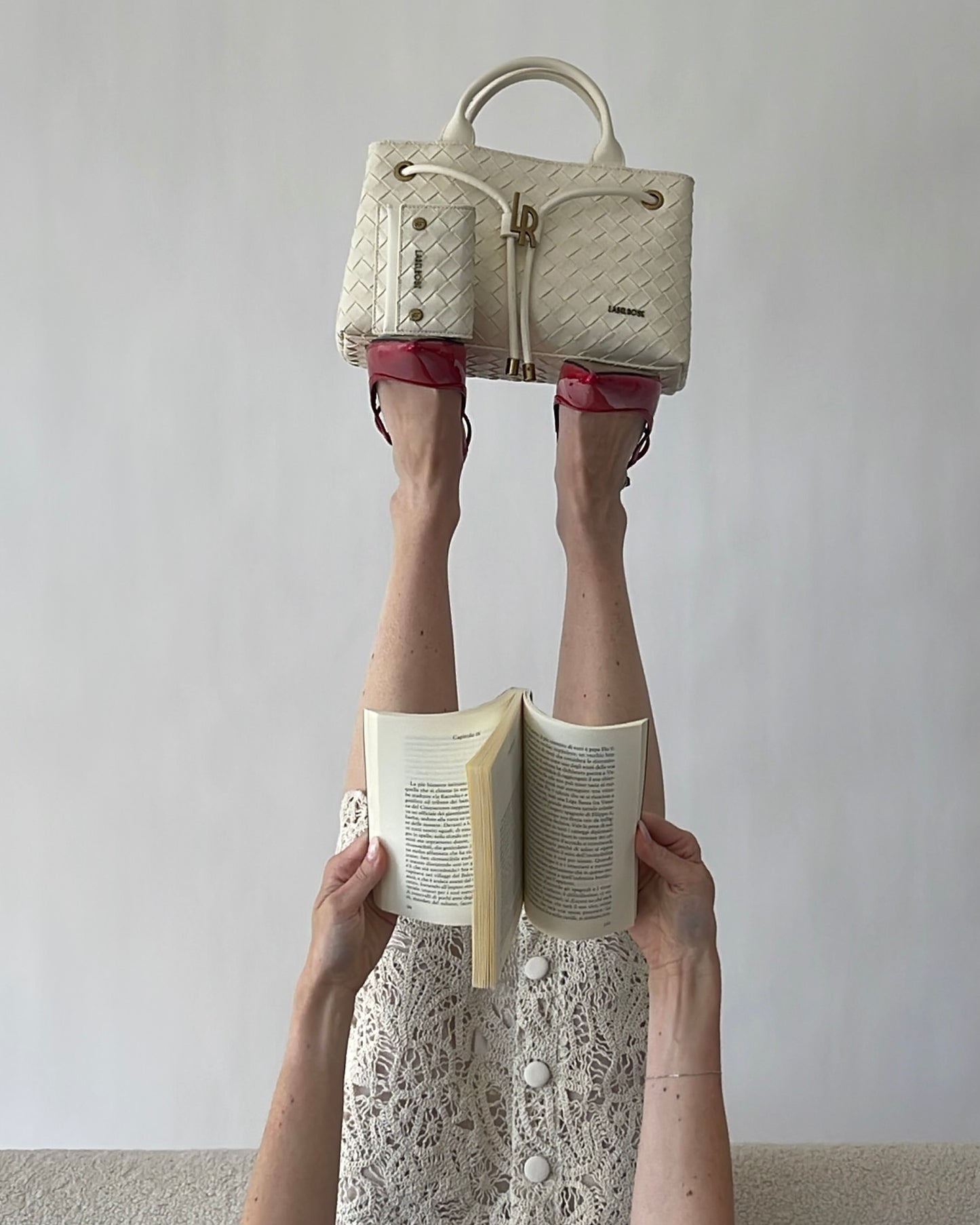 Borsa a mano MEGAN - CREAM LATTE