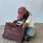 TOTE BAG LR - BROWN