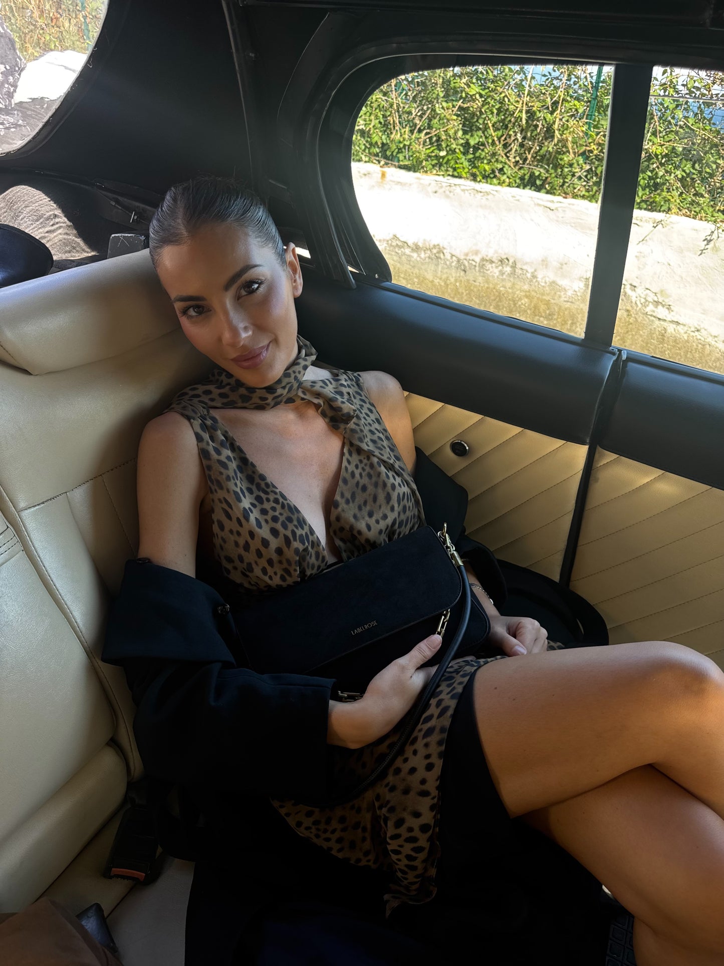 Borsa a spalla MELANY- NERO