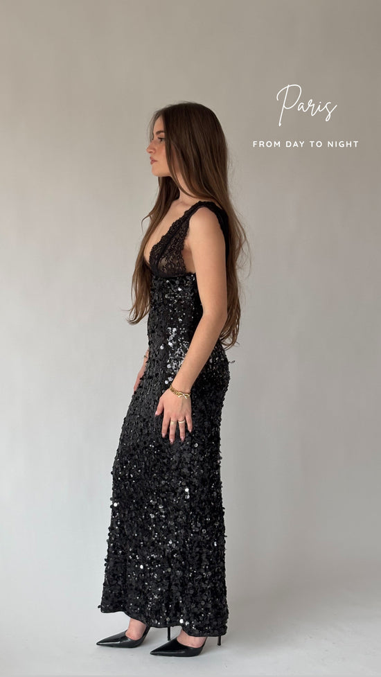 Vestito PARIS - BLACK