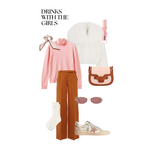 Bolso de hombro EDITH - MELOCOTÓN