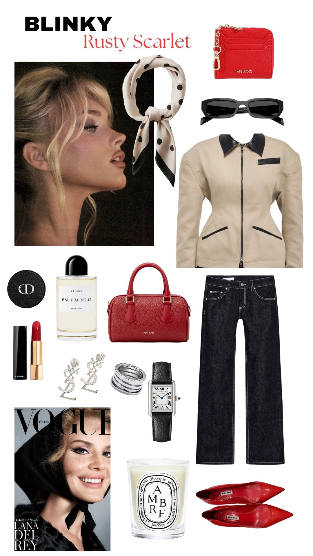 Borsa a mano BLINKY - RUSTY SCARLET