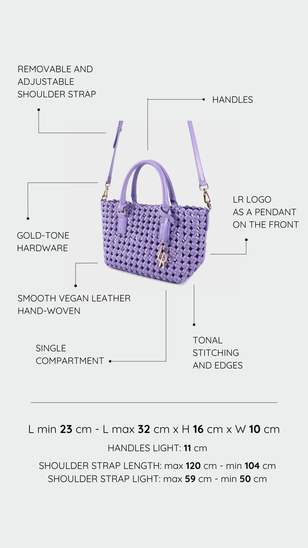 Bolso YVETTE - LILA