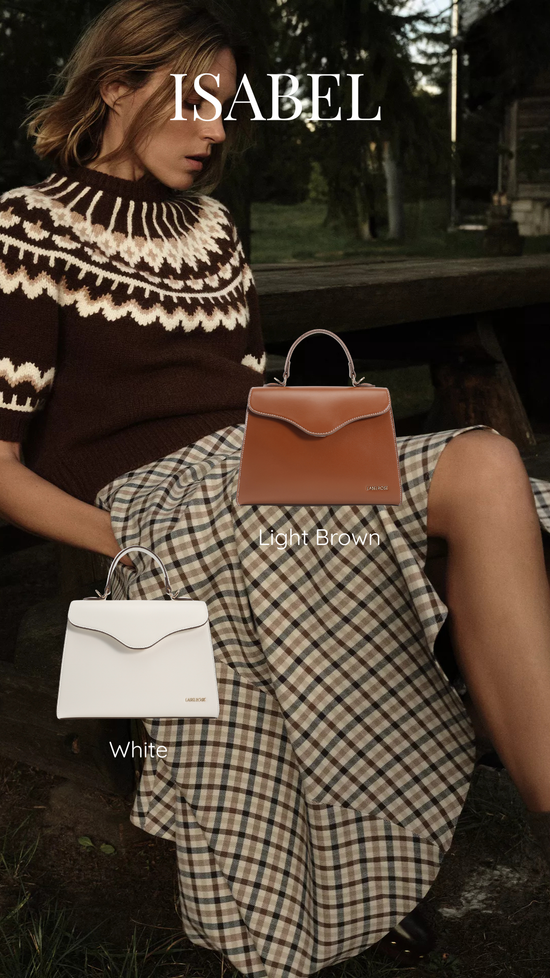 Borsa a tracolla ISABEL - BROWN