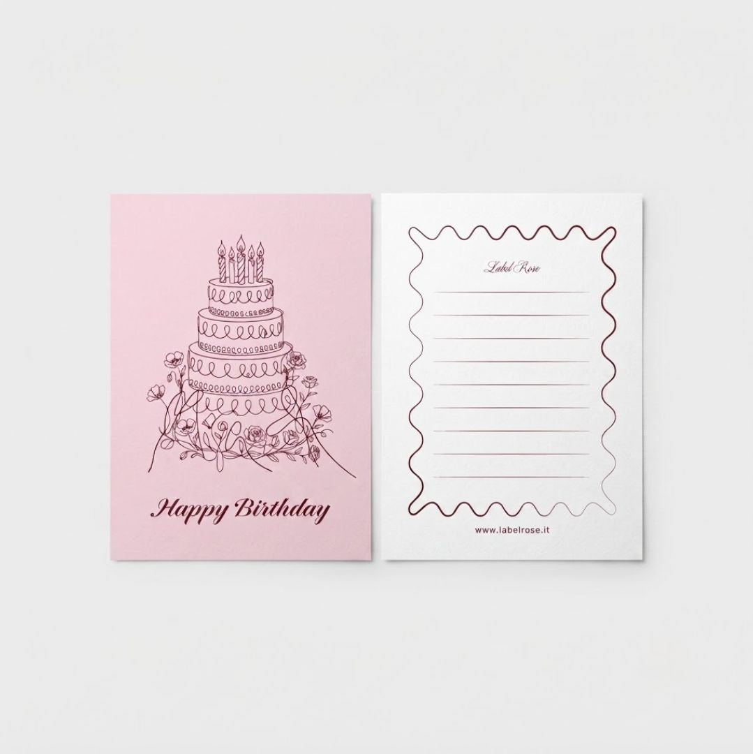 POSTCARD - HAPPY BIRTHDAY
