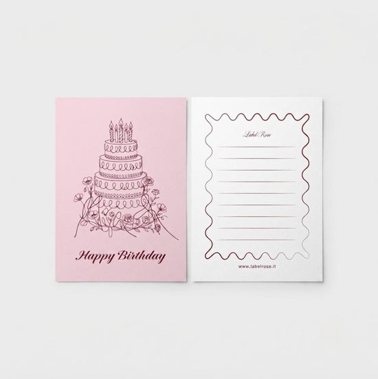 POSTCARD - HAPPY BIRTHDAY