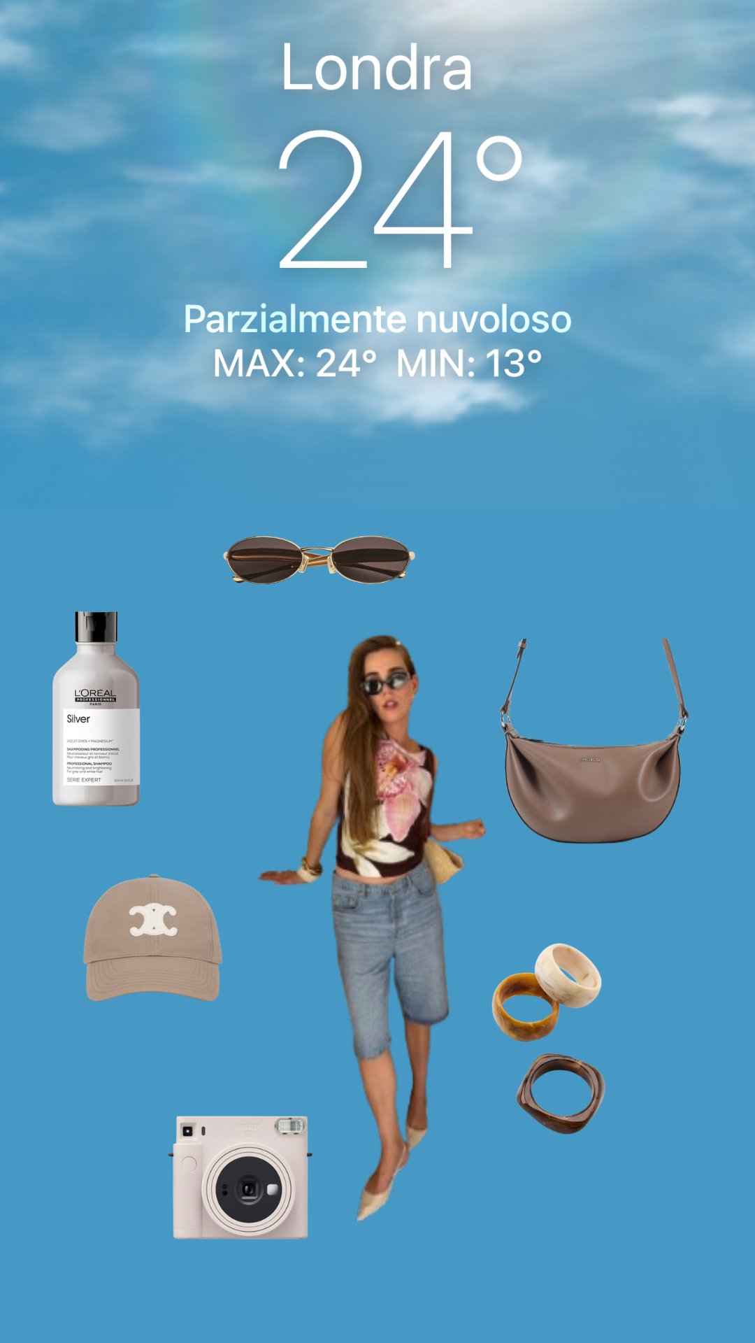 Borsa a spalla ARYA - TAUPE