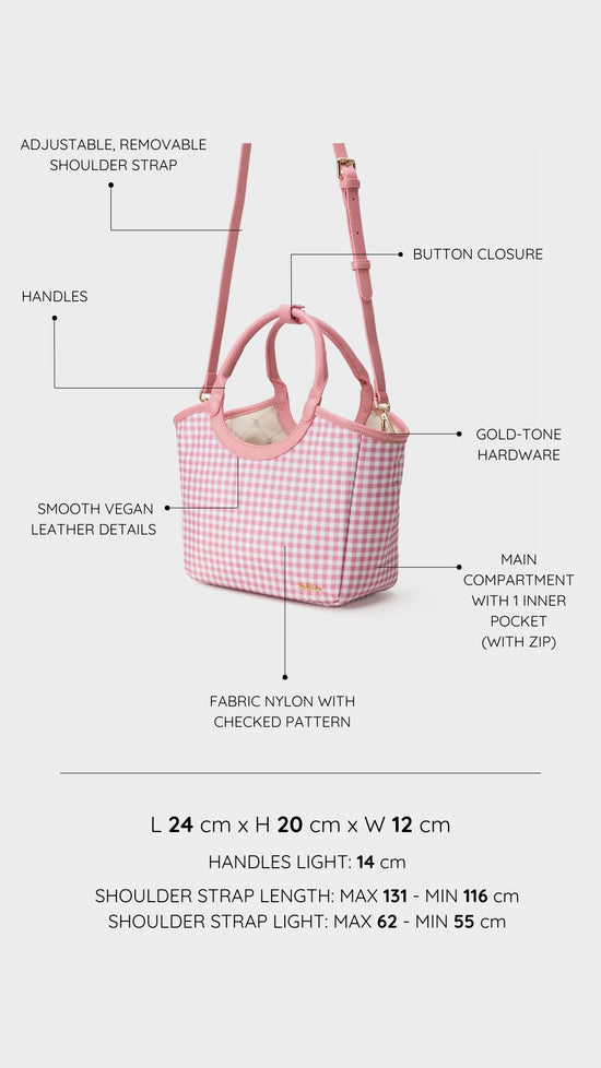 Borsa a mano RYLEE - PINK