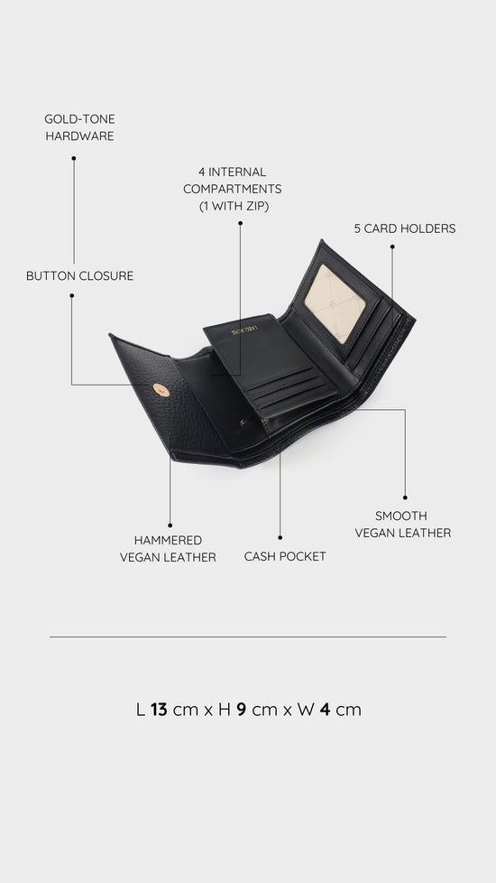 Portafoglio CRI WALLET - BLACK