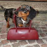 Borsa a spalla LONGUETTE- PORT WINE RED
