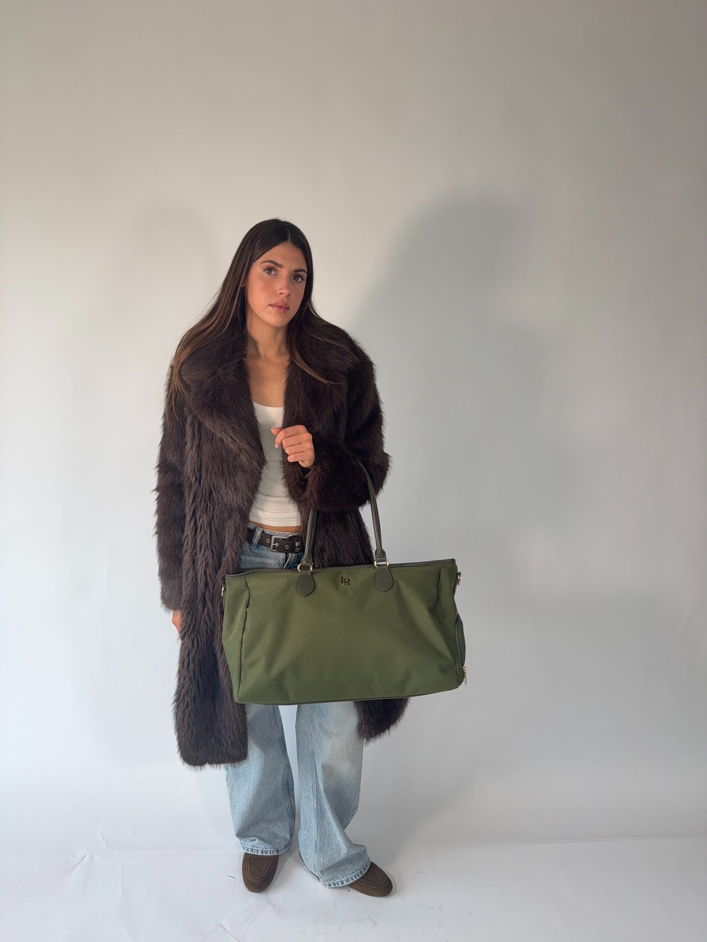 Borsone a spalla VOYAGER - MOSS GREEN