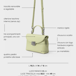 LESLIE Hand Bag - LIGHT GREEN