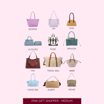PINK GIFT PAPER SHOPPER 