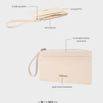 NOEMI WALLET - CREAM