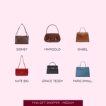 PINK GIFT PAPER SHOPPER 