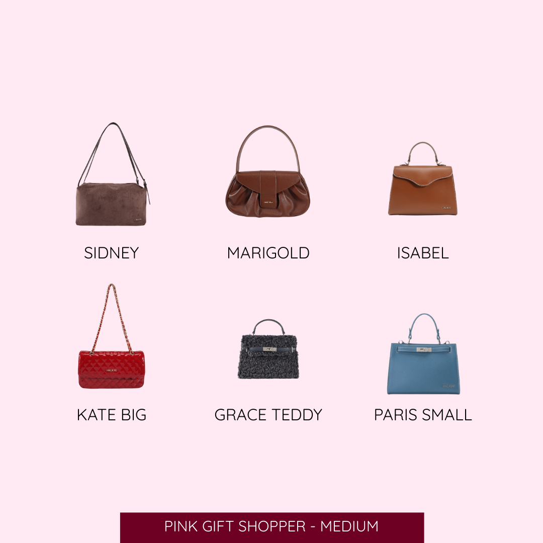 PINK GIFT PAPER SHOPPER 