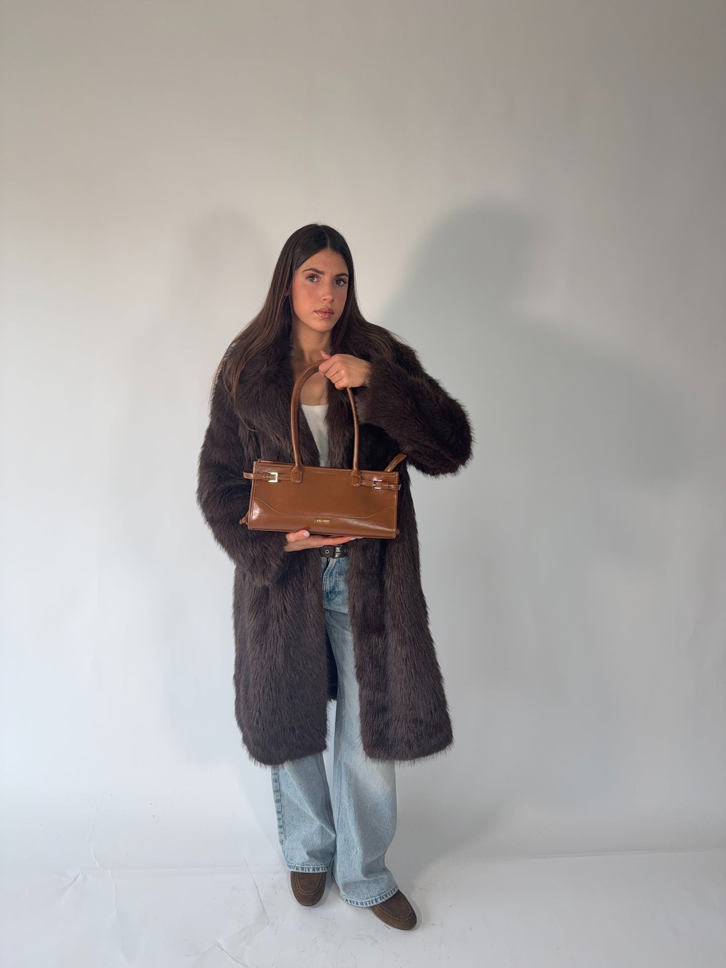 Borsa a spalla SABOT GLACE - CAMEL