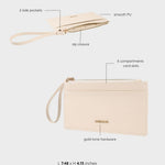 NOEMI WALLET - CREAM