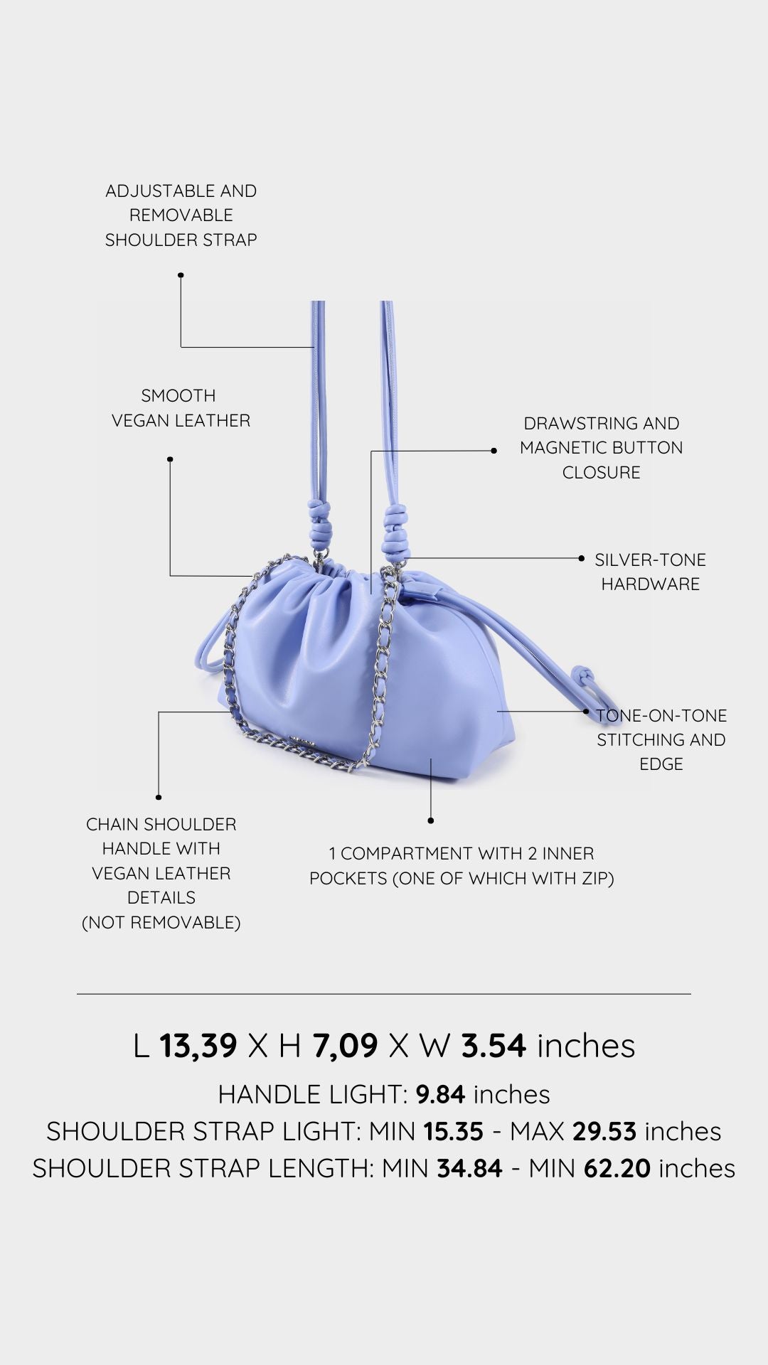 Borsa a tracolla JUDY - IRIS