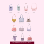 PINK GIFT PAPER SHOPPER 