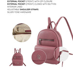 Zaino THEA - LIGHT MAUVE