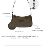 EMMA VERNICE shoulder bag - OLIVE