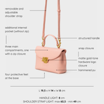LESLIE Hand Bag - PINK