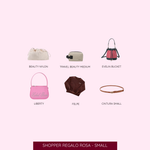 PINK GIFT PAPER SHOPPER 