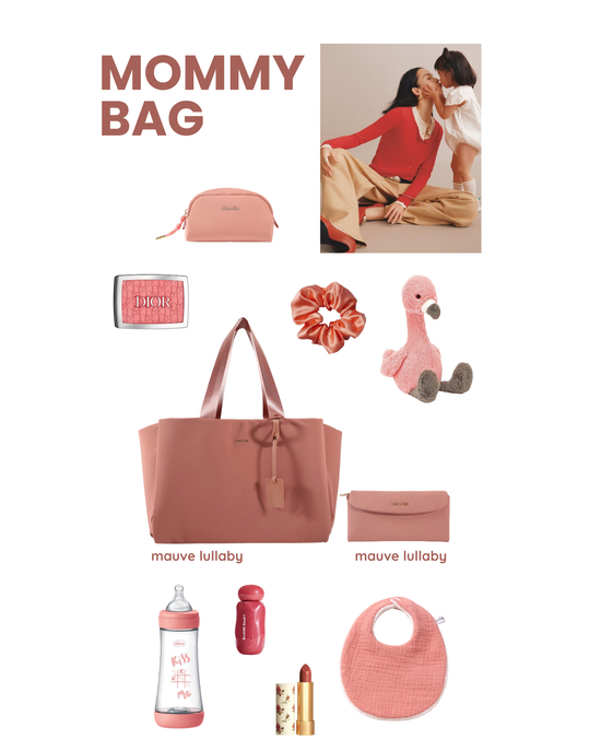 Borsa organizer MOMMY BAG - MAUVE LULLABY