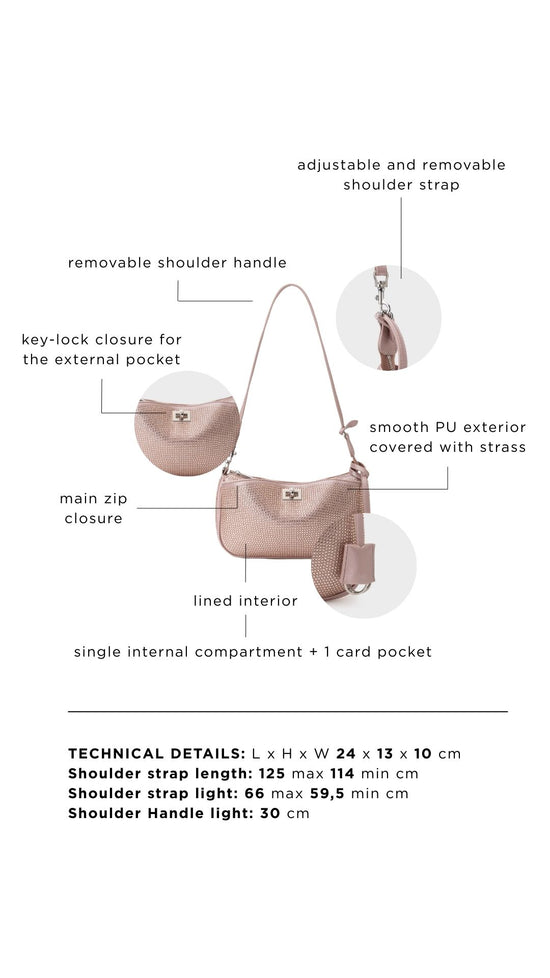 TIARA Shoulder Bag - PINK