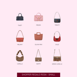 PINK GIFT PAPER SHOPPER 