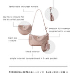 Borsa a spalla TIARA - PINK