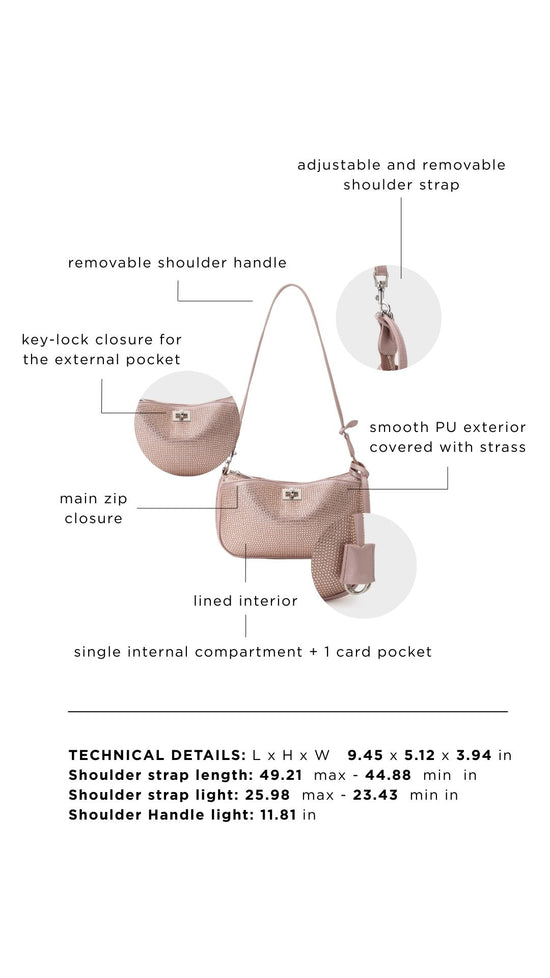 TIARA Shoulder Bag - PINK