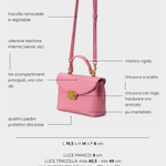 LESLIE Handbag - TAFFY PINK