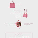 MARGOT BIG 30.05 LE Handbag - HOT PINK - PRESALE