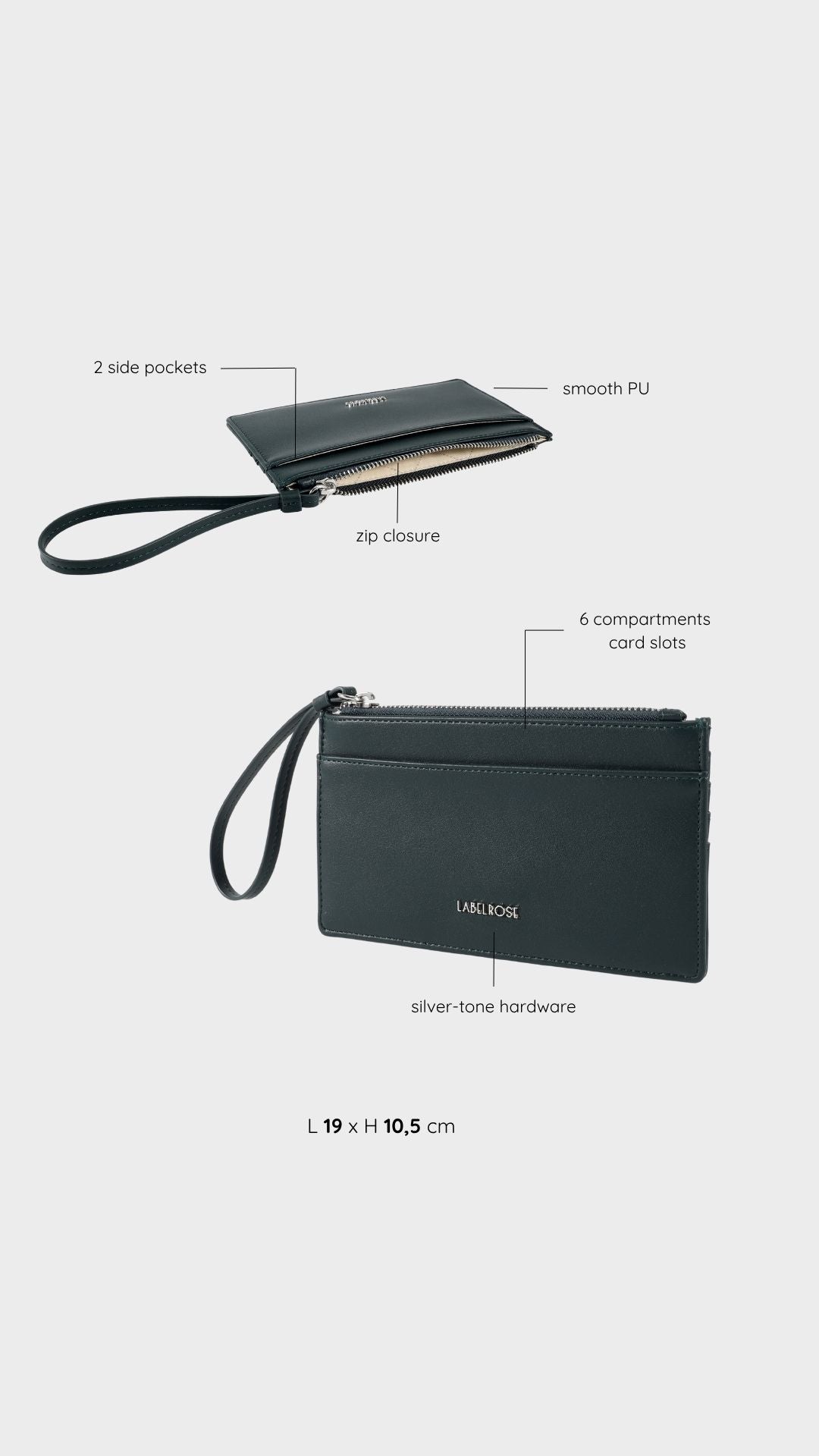 NOEMI WALLET - TEAL