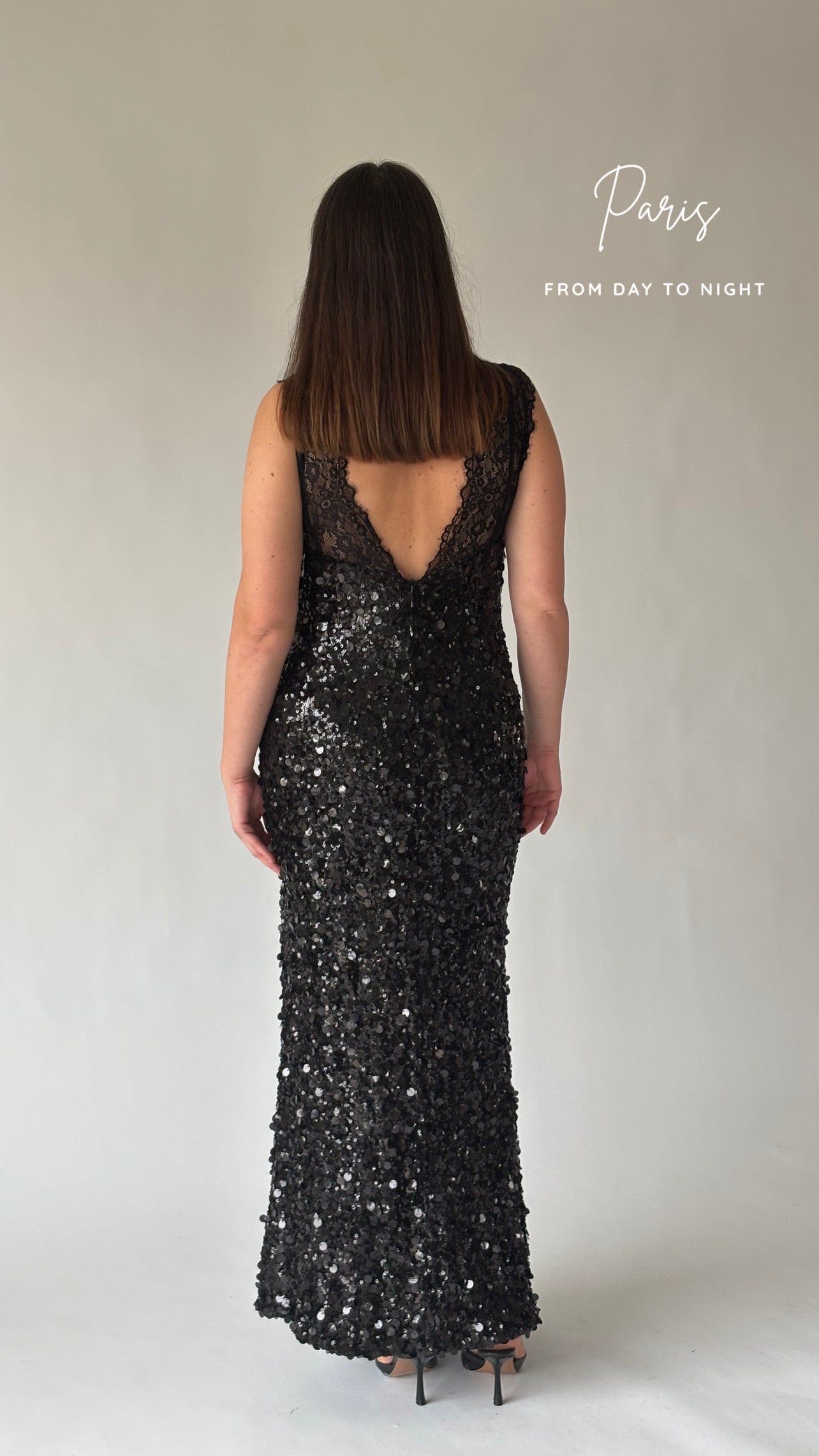 Vestito PARIS - BLACK