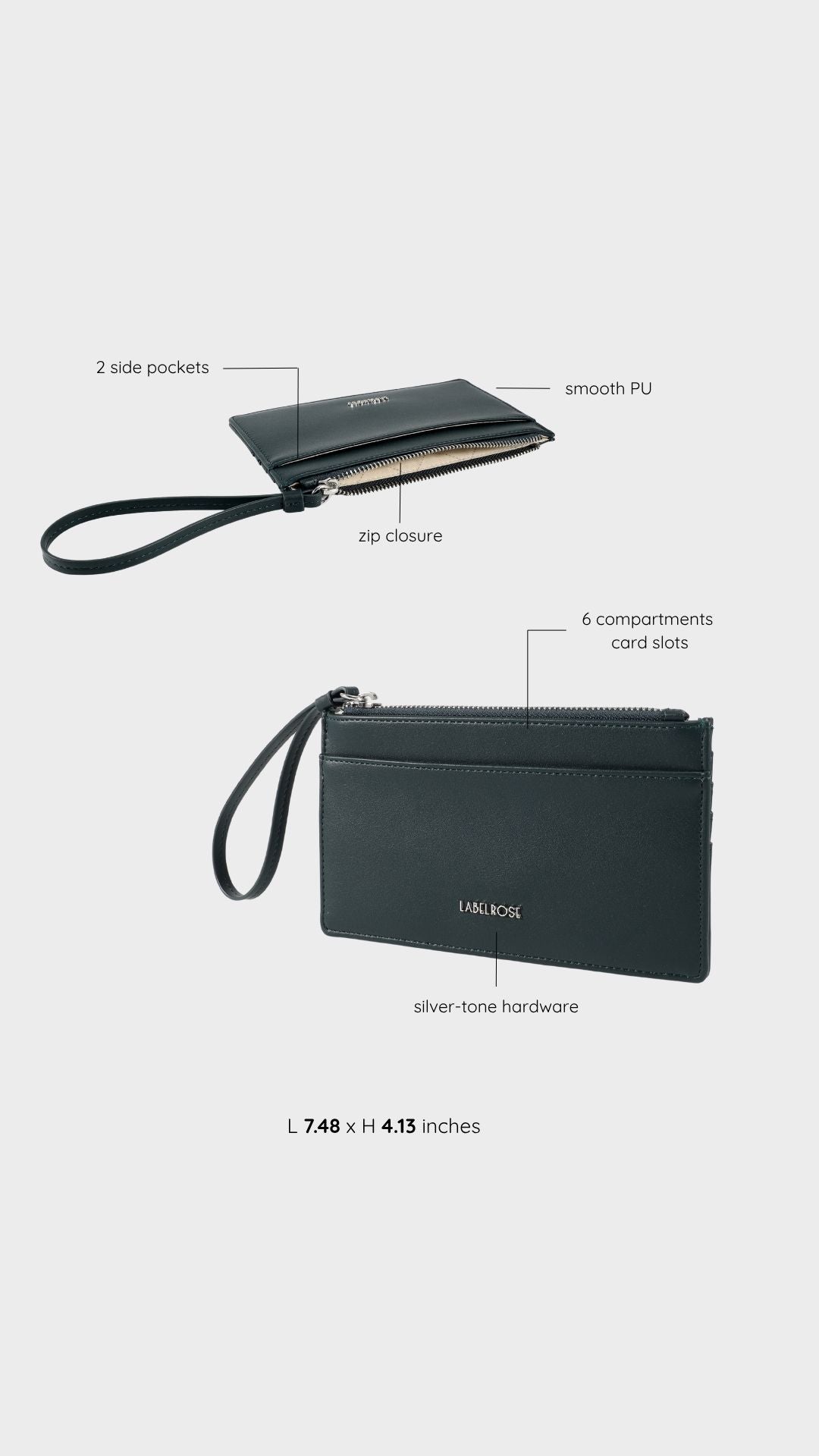 NOEMI WALLET - TEAL