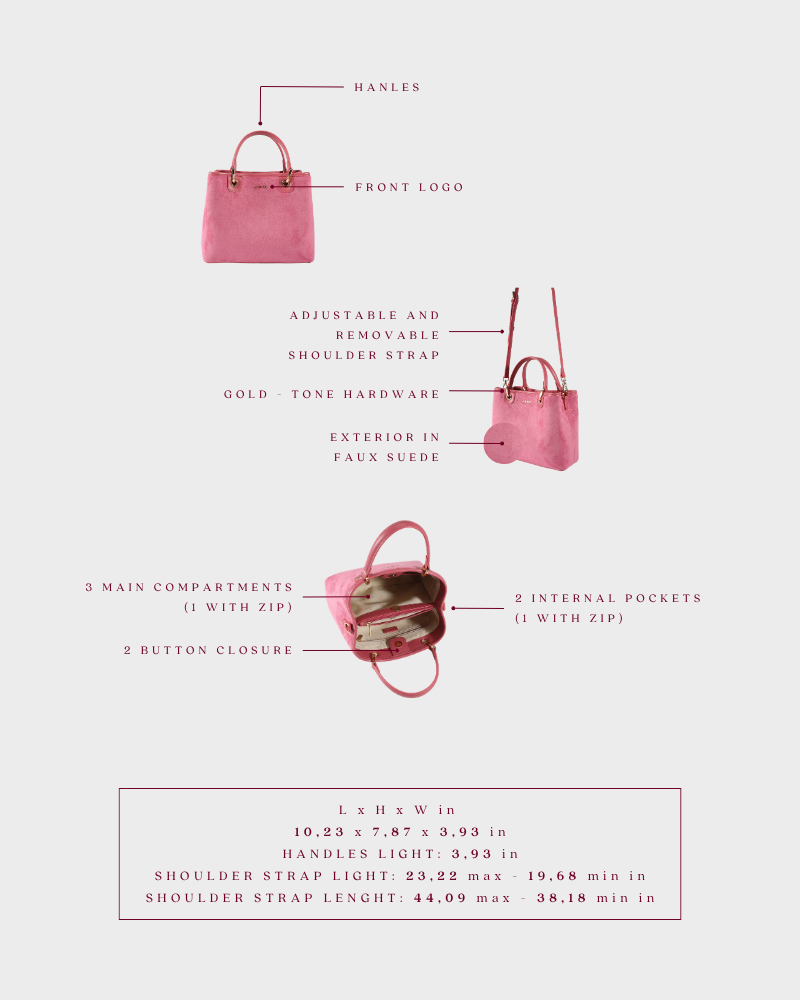 MARGOT BIG 30.05 LE Handbag - HOT PINK - PRESALE