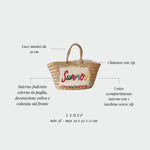 Bolso de paja OCEAN