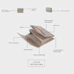 Portafoglio MEGAN WALLET - GREEN MATCHA