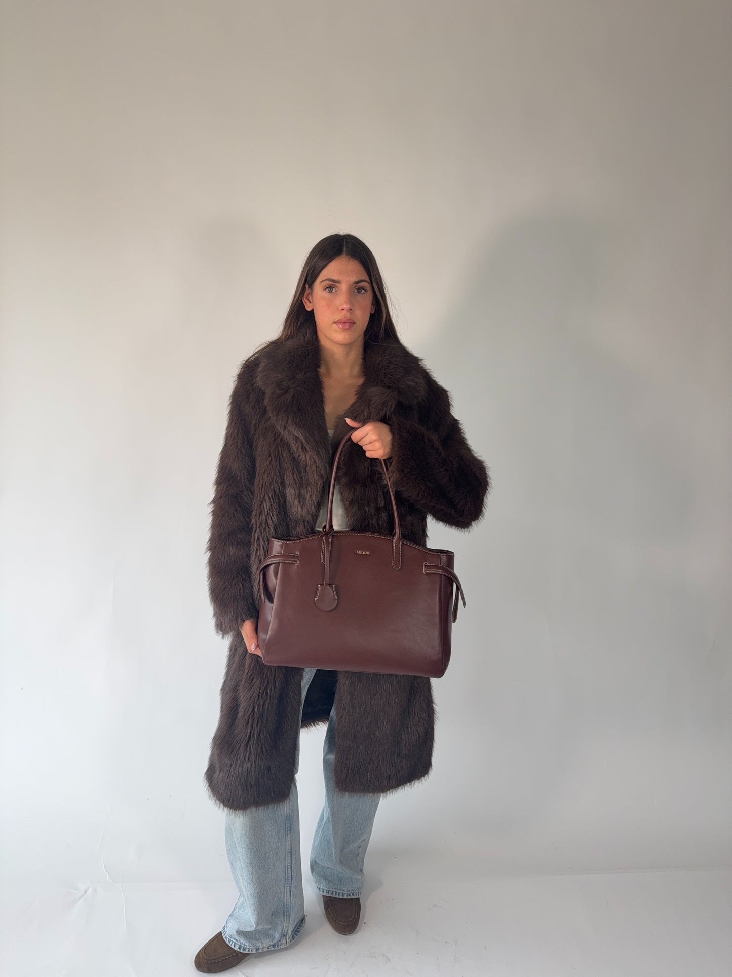 Borsa a spalla SOLEIL PREVENDITA- BROWN