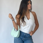 Mini bag a mano LADY - ICY SAGE