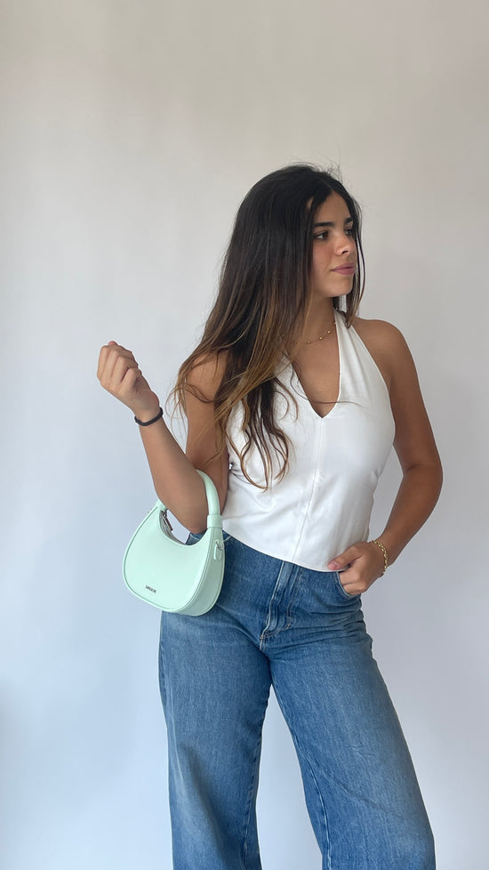 Mini bag a mano LADY - ICY SAGE