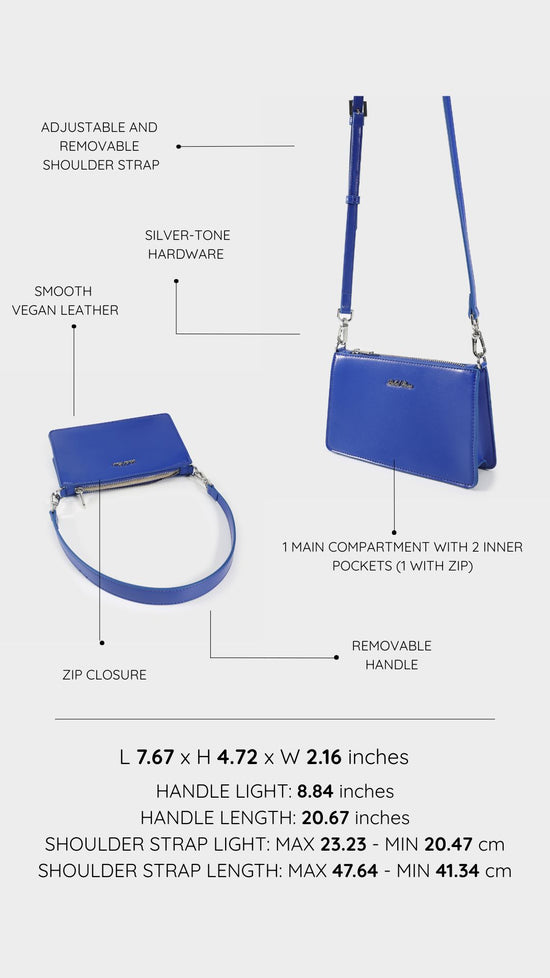 Borsa a spalla MILLIE - COBALT